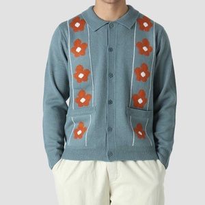 RARE NWT Obey - Iris Cardigan, Leaf Multi XXL **New With Tags, Brand New**